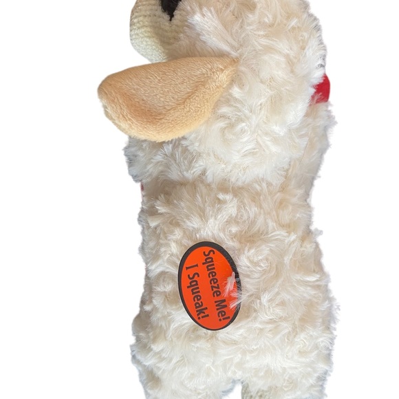 HP πLamb Chop The Lamb! The Legend! Dog Toy with Squeaker New Approx 10β - Picture 3 of 3